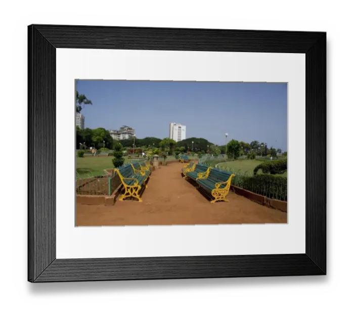 Framed Print : India, state of Maharashtra, Mumbai (aka Bombay). Hanging Gardens, the highest point in Mumbai Framed Print : India, state of Maharashtra, Mumbai (aka Bombay). Hanging Gardens, the highest point in Mumbai