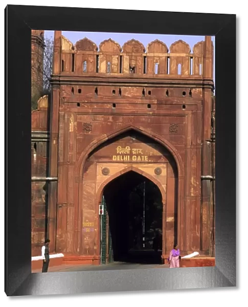 The Red Fort in Old Delhi, India