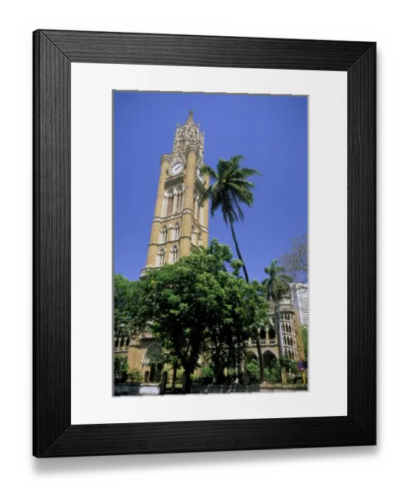 Framed Print : Asia, India, Bombay. Rajabai Tower at Bombay University
