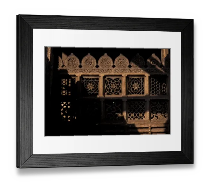 Framed Print : Asia, India, Ahmedabad. Shahka Hariza, Kings tomb Framed Print : Asia, India, Ahmedabad. Shahka Hariza, Kings tomb