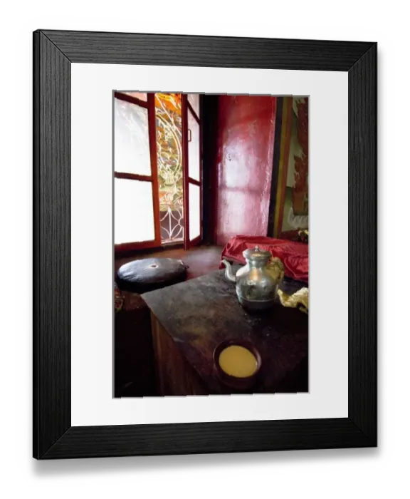 Framed Print : Galden Namgyal Lhatse Monastery in Tawang, Arunachal Pradesh, northeast India, still Framed Print : Galden Namgyal Lhatse Monastery in Tawang, Arunachal Pradesh, northeast India, still