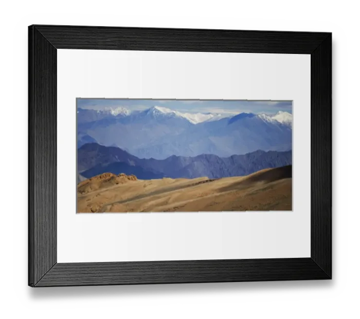 Framed Print : Landscape of the Himalayas, Taglangla Pass, Ladakh, India Framed Print : Landscape of the Himalayas, Taglangla Pass, Ladakh, India