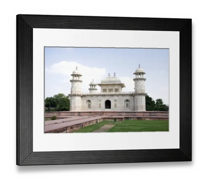 Framed Print : Agra, India. The tomb of Itimad-ud-daulah. Also known as the Baby Taj due to its Framed Print : Agra, India. The tomb of Itimad-ud-daulah. Also known as the Baby Taj due to its