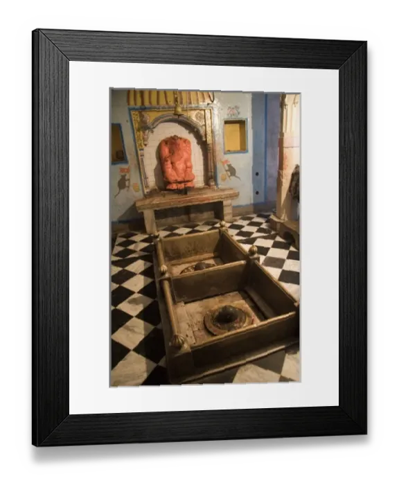 Framed Print : Varanasi, India. One of the many temples paying homage to Ganesh Framed Print : Varanasi, India. One of the many temples paying homage to Ganesh