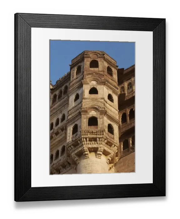Framed Print : Unknown. Jodhpur, India, Mehrangarh Fort