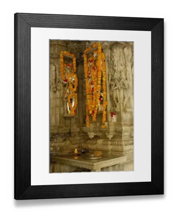 Framed Print : Jain Temple. 15th century Adinatha Temple at Ranakpur. Rajasthan. SW INDIA Framed Print : Jain Temple. 15th century Adinatha Temple at Ranakpur. Rajasthan. SW INDIA