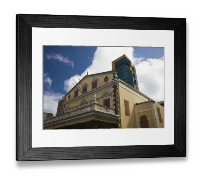 Framed Print : Mauritius, Port Louis, Municipal Theater Framed Print : Mauritius, Port Louis, Municipal Theater