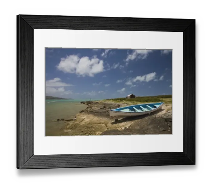 Framed Print : Mauritius, Rodrigues Island, North Rodrigues, Pointe de Diable