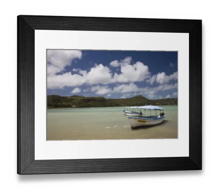 Framed Print : Mauritius, Rodrigues Island, North Rodrigues, water taxis at Pointe de Diable Framed Print : Mauritius, Rodrigues Island, North Rodrigues, water taxis at Pointe de Diable
