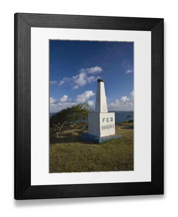 Framed Print : Mauritius, Rodrigues Island, Pompee, cartographic marker Framed Print : Mauritius, Rodrigues Island, Pompee, cartographic marker