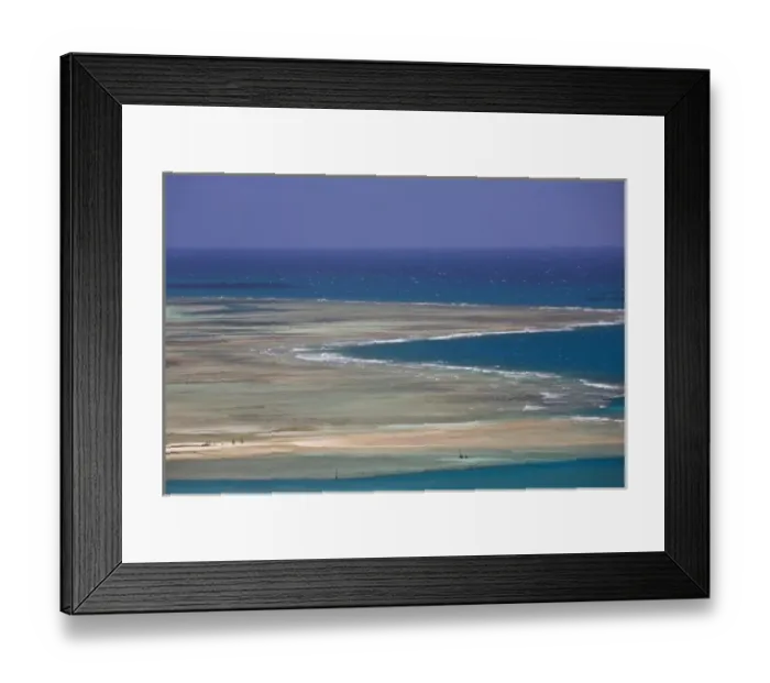 Framed Print : Mauritius, Rodrigues Island, Port Mathurin, lagoon view from Mont Charlot Framed Print : Mauritius, Rodrigues Island, Port Mathurin, lagoon view from Mont Charlot