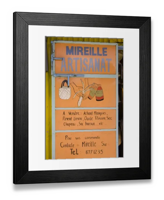 Framed Print : Africa, Mauritius Framed Print : Africa, Mauritius