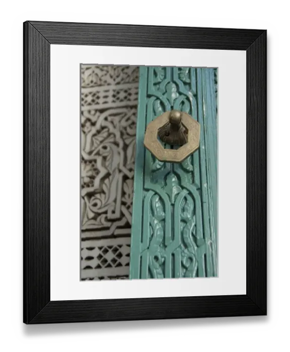 Framed Print : Africa, Morocco, Casablanca. Mahakma Law Courts (aka Mahakma du Pacha) home to Framed Print : Africa, Morocco, Casablanca. Mahakma Law Courts (aka Mahakma du Pacha) home to