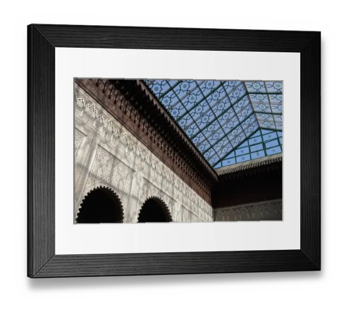 Framed Print : Africa, Morocco, Casablanca. Mahakma Law Courts (aka Mahakma du Pacha) home to Framed Print : Africa, Morocco, Casablanca. Mahakma Law Courts (aka Mahakma du Pacha) home to
