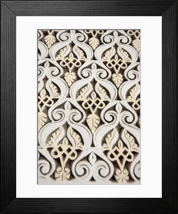 Framed Print : Africa, Morocco, Casablanca. Mahakma Law Courts (aka Mahakma du Pacha) home to
