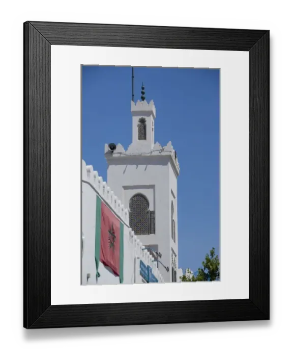 Framed Print : Morocco, Tetouan. Primo Square, Place de Hassan II & Royal Palace Framed Print : Morocco, Tetouan. Primo Square, Place de Hassan II & Royal Palace