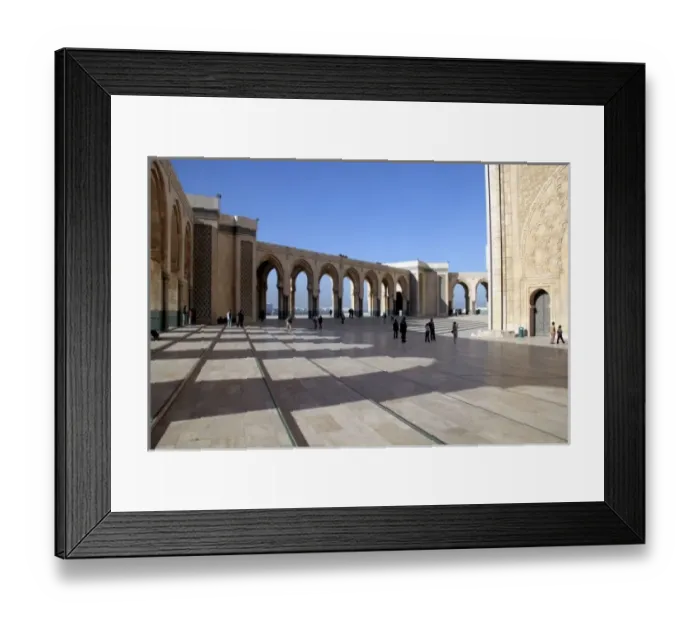 Framed Print : North Africa, Morocco, Casablanca. Hassan II Mosque Framed Print : North Africa, Morocco, Casablanca. Hassan II Mosque
