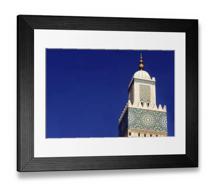 Framed Print : North Africa, Morocco, Casablanca. Hassan II Mosque Framed Print : North Africa, Morocco, Casablanca. Hassan II Mosque