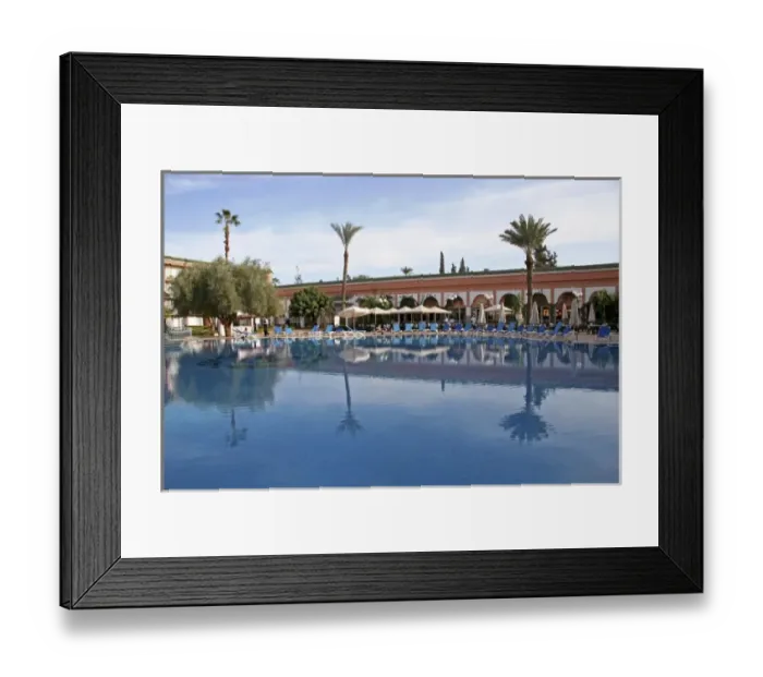 Framed Print : North Africa, Morocco, Marrakesh. Royal Mirage Hotel Framed Print : North Africa, Morocco, Marrakesh. Royal Mirage Hotel