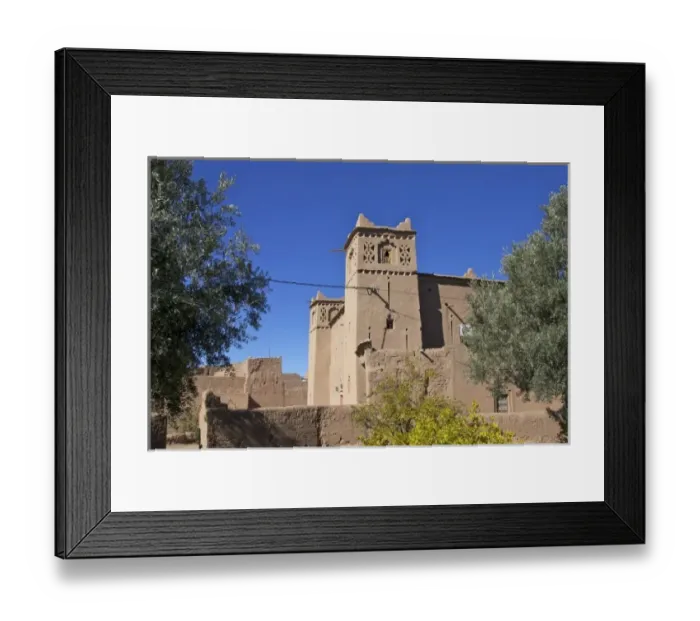 Framed Print : Kasbah of Skoura Framed Print : Kasbah of Skoura