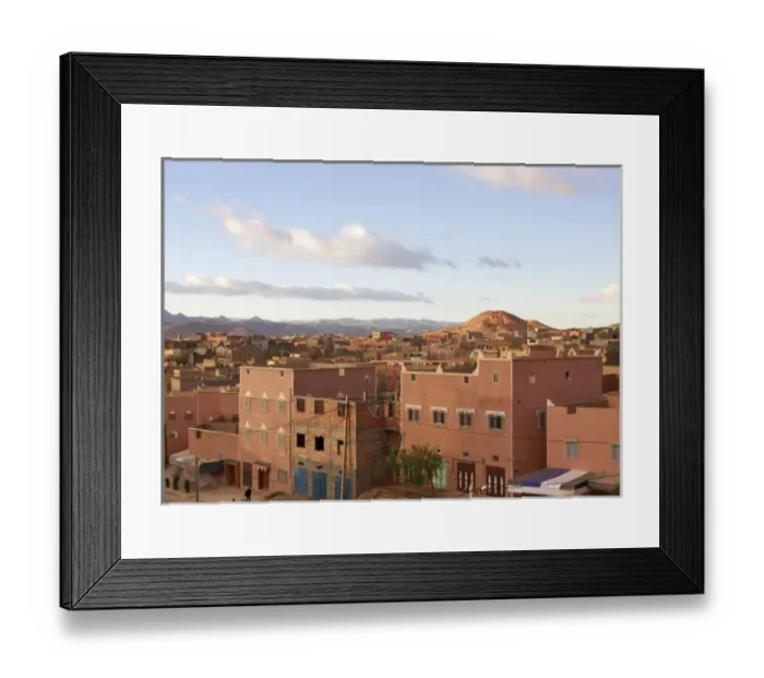 Framed Print : City of Tinerhir Framed Print : City of Tinerhir