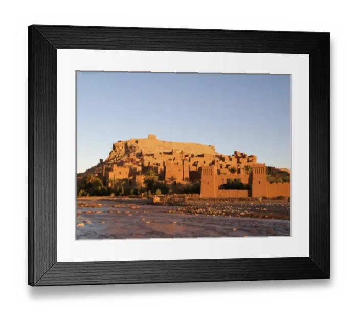 Framed Print : Ksar Ait Benhaddou