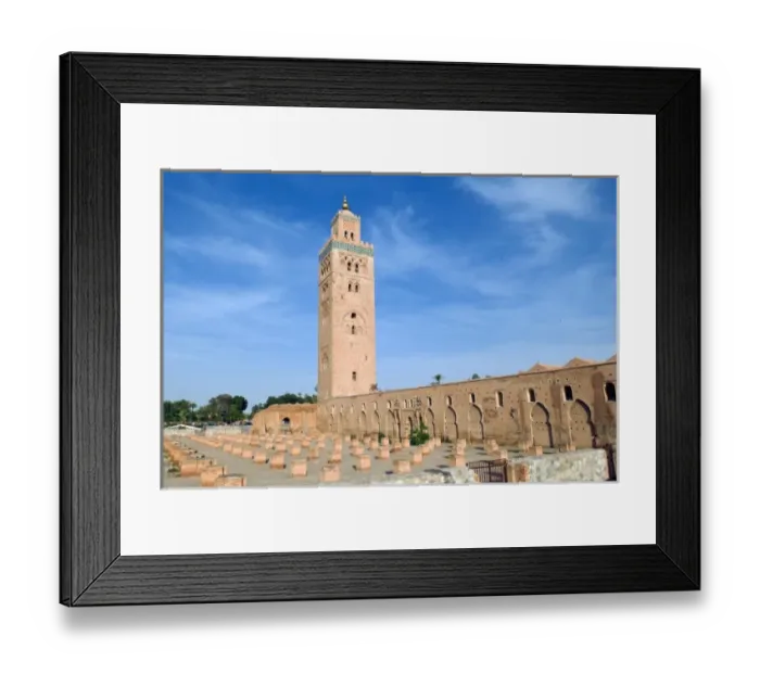 Framed Print : Minaret of the Koutoubia Mosque (12th century), Marrakesh (Marrakech), Morocco, North Africa Framed Print : Minaret of the Koutoubia Mosque (12th century), Marrakesh (Marrakech), Morocco, North Africa