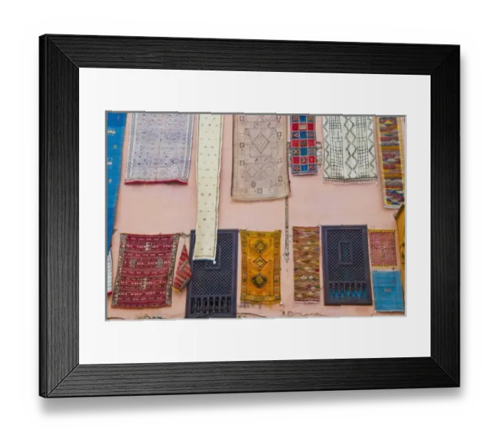 Framed Print : Carpets for sale, Souk, Medina, Marrakech (Marrakesh), Morocco, North Africa, Africa Framed Print : Carpets for sale, Souk, Medina, Marrakech (Marrakesh), Morocco, North Africa, Africa