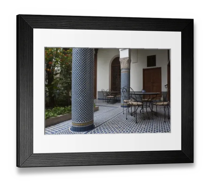 Framed Print : Riad Louna (Hotel) Fes, Middle Atlas, Morocco Framed Print : Riad Louna (Hotel) Fes, Middle Atlas, Morocco