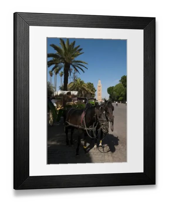 Framed Print : Koutoubia Mosque, Marrakech, Morocco Framed Print : Koutoubia Mosque, Marrakech, Morocco