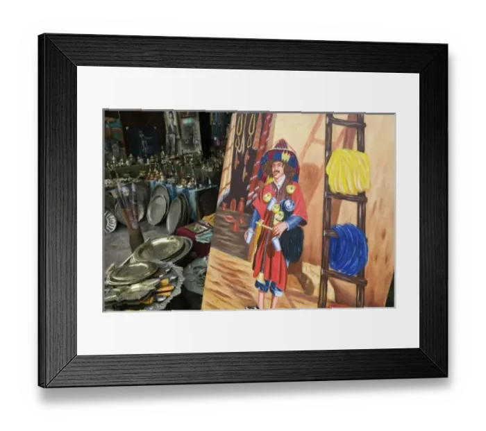 Framed Print : MOROCCO, Casablanca: Quartier Habous / Nouvelle (New) Medina built by the French in the 1930 s Framed Print : MOROCCO, Casablanca: Quartier Habous / Nouvelle (New) Medina built by the French in the 1930 s
