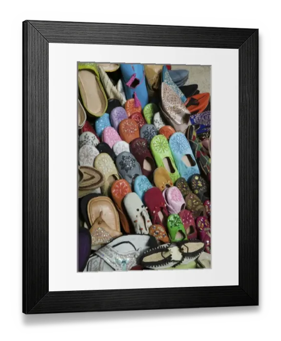 Framed Print : MOROCCO, Casablanca: Quartier Habous  /  Nouvelle (New) Medina built by the French in the 1930 s