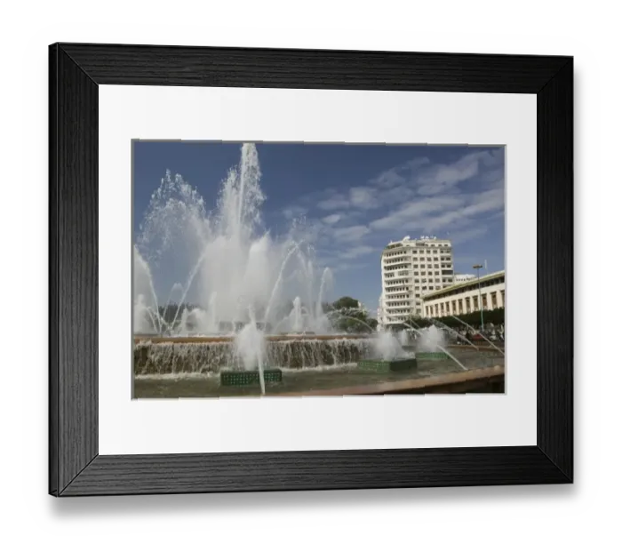 Framed Print : MOROCCO, Casablanca: Place Mohammed V Framed Print : MOROCCO, Casablanca: Place Mohammed V