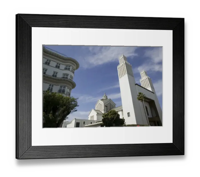 Framed Print : MOROCCO, Rabat: Rabat Ville Nouvelle / New Town, St. Pierre Cathedral / Place du Joulane Framed Print : MOROCCO, Rabat: Rabat Ville Nouvelle / New Town, St. Pierre Cathedral / Place du Joulane
