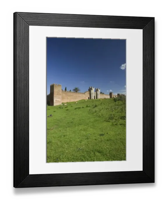 Framed Print : MOROCCO, Rabat: Chellah, Merenid Necropolis (13th cent. ) Exterior Framed Print : MOROCCO, Rabat: Chellah, Merenid Necropolis (13th cent. ) Exterior