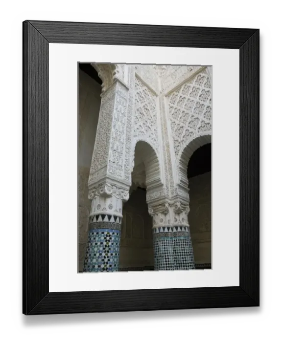 Framed Print : MOROCCO, Sale (town across from Rabat): Grande Mosque Madersa (14th cent. ) (Koranic School) Framed Print : MOROCCO, Sale (town across from Rabat): Grande Mosque Madersa (14th cent. ) (Koranic School)