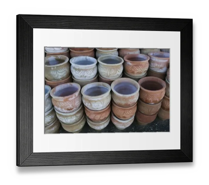 Framed Print : MOROCCO, Sale (town across from Rabat): Complexe des Poitiers / Pottery Cooperative Framed Print : MOROCCO, Sale (town across from Rabat): Complexe des Poitiers / Pottery Cooperative