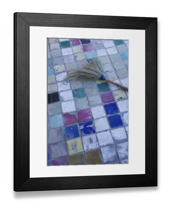 Framed Print : MOROCCO, Sale (town across from Rabat): Complexe des Poitiers  /  Pottery Cooperative