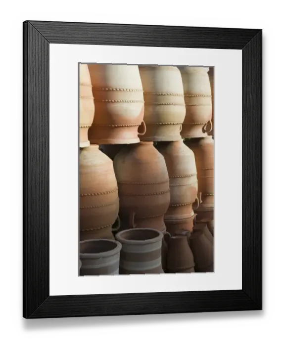 Framed Print : MOROCCO, Sale (town across from Rabat): Complexe des Poitiers / Pottery Cooperative Framed Print : MOROCCO, Sale (town across from Rabat): Complexe des Poitiers / Pottery Cooperative