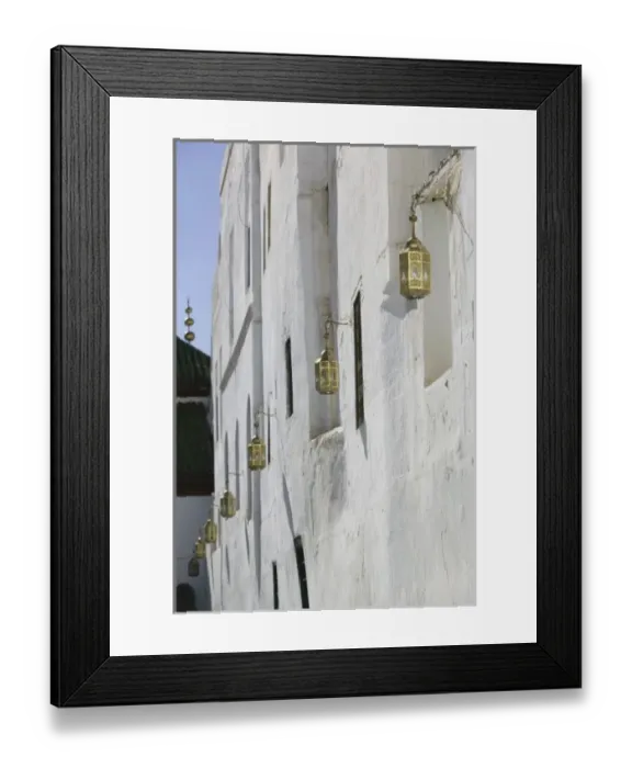 Framed Print : MOROCCO-Moulay-Idriss: Detail of the Mausoleum of Moulay Idriss, Saint and founder Framed Print : MOROCCO-Moulay-Idriss: Detail of the Mausoleum of Moulay Idriss, Saint and founder