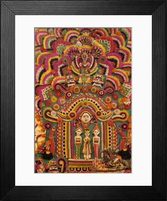 Framed Print : Indonesia, Bali, Pura (Temple) Besakih. The Mother Temple for all Hindus