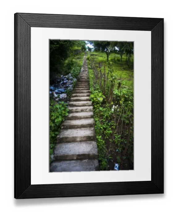 Framed Print : Gili Islands, Indonesia. Gili Trawangan is the largest of the Gili islands. Steps Framed Print : Gili Islands, Indonesia. Gili Trawangan is the largest of the Gili islands. Steps