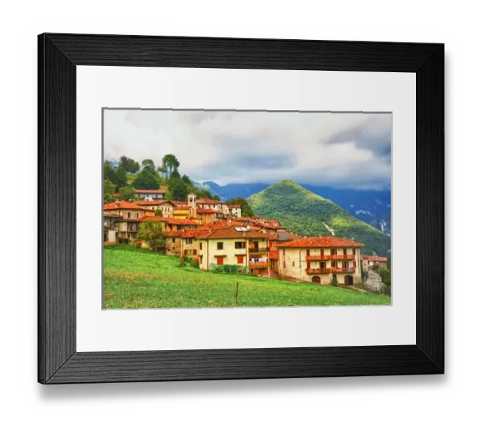 Framed Print : Europe, Italy