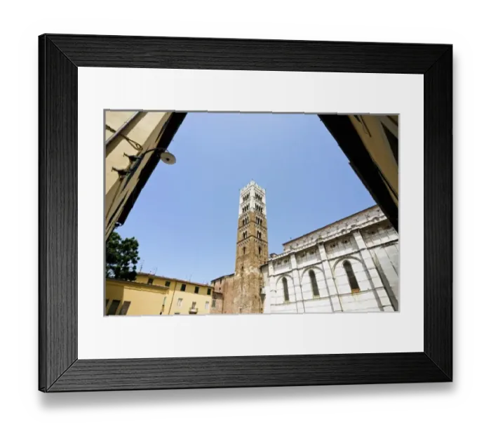 Framed Print : Unknown. Church of San Martino, Lucca, Tuscany, Italy, Europe Framed Print : Unknown. Church of San Martino, Lucca, Tuscany, Italy, Europe