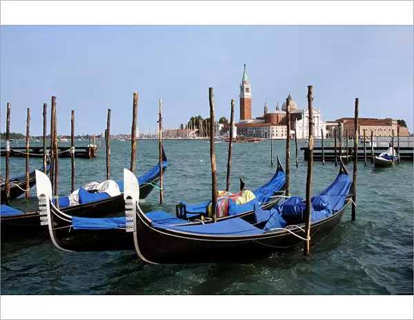 Gondolas. Venice, Italy