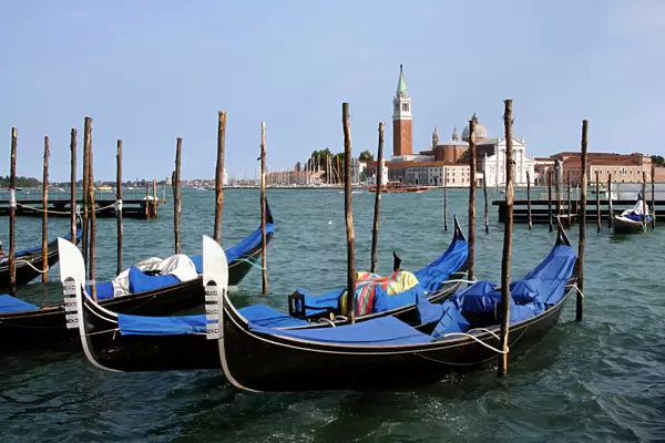 Gondolas. Venice, Italy
