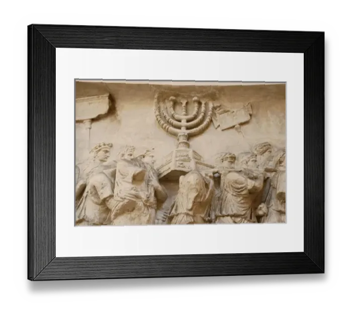 Framed Print : Roman Art. Triumphal Arch of Titus with a single arch, located on the Via Sacra Framed Print : Roman Art. Triumphal Arch of Titus with a single arch, located on the Via Sacra