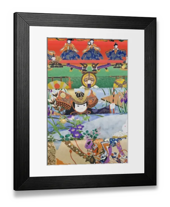 Framed Print : Japan, Gifu, Mino, Japanese Paper (Washi)