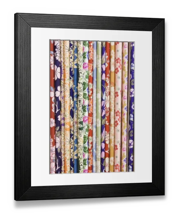 Framed Print : Japan, Gifu, Mino, Japanese Paper (Washi) Framed Print : Japan, Gifu, Mino, Japanese Paper (Washi)