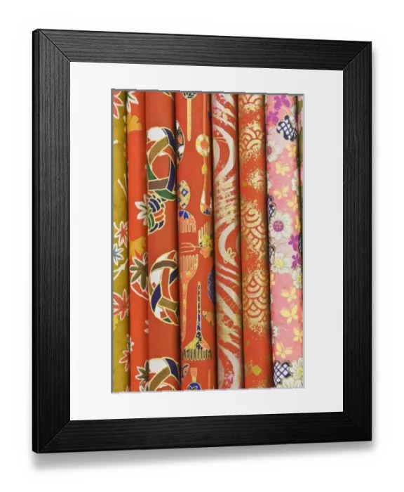 Framed Print : Japan, Gifu, Mino, Japanese Paper (Washi) Framed Print : Japan, Gifu, Mino, Japanese Paper (Washi)